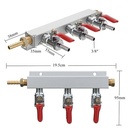 Distribuidor CO2 Triple